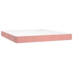 Lit à Sommier Tapissier Avec Matelas Rose 180x200 Cm Velours 12 Lit à Sommier Tapissier Avec Matelas Rose 180x200 Cm Velours -Pas Cher Lit Magasin lit a sommier tapissier avec matelas rose 180x200 cm velours 8720845518868 1459167