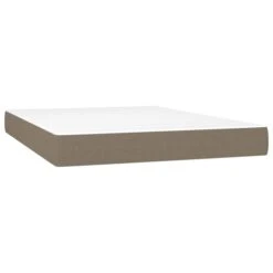 Lit à Sommier Tapissier Avec Matelas Taupe 140x200 Cm Tissu 12 Lit à Sommier Tapissier Avec Matelas Taupe 140x200 Cm Tissu -Pas Cher Lit Magasin lit a sommier tapissier avec matelas taupe 140x200 cm tissu 3666722940436 1507556