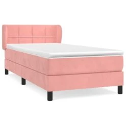 Lit à Sommier Tapissier Et Matelas Rose 80x200 Cm Velours 2 10 Lit à Sommier Tapissier Et Matelas Rose 80x200 Cm Velours 2 -Pas Cher Lit Magasin lit a sommier tapissier et matelas rose 80x200 cm velours 8720287413387 1470845