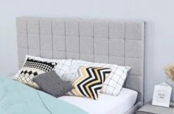 Lit à Tiroirs Tissu Lin Gris Clair 160x200 Cm Key -Pas Cher Lit Magasin lit a tiroirs tissu lin gris clair 160x200 cm key 353744