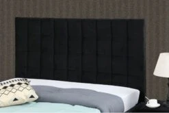 Lit à Tiroirs Tissu Lin Noir 180x200 Cm Key -Pas Cher Lit Magasin lit a tiroirs tissu lin noir 180x200 cm key 353766