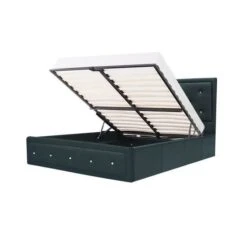 Lit Adulte 140 X 190 Cm + Coffre De Rangement - Simili Noir - Sommier Inclus - VIRGINIA 8 Lit Adulte 140 X 190 Cm + Coffre De Rangement - Simili Noir - Sommier Inclus - VIRGINIA -Pas Cher Lit Magasin lit adulte 140 x 190 cm coffre de rangement simili noir sommier inclus virginia 3612400227436 494153