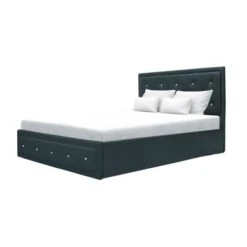 Lit Adulte 140 X 190 Cm + Coffre De Rangement - Simili Noir - Sommier Inclus - VIRGINIA 9 Lit Adulte 140 X 190 Cm + Coffre De Rangement - Simili Noir - Sommier Inclus - VIRGINIA -Pas Cher Lit Magasin lit adulte 140 x 190 cm coffre de rangement simili noir sommier inclus virginia 3612400227436 494154