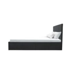 Lit Adulte 160 X 200 Cm + Coffre De Rangement - Simili Noir - Sommier Inclus - MARTIN 11 Lit Adulte 160 X 200 Cm + Coffre De Rangement - Simili Noir - Sommier Inclus - MARTIN -Pas Cher Lit Magasin lit adulte 160 x 200 cm coffre de rangement simili noir sommier inclus martin 3612400217666 535915