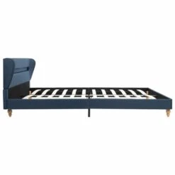Lit Avec LED Et Matelas Bleu Tissu 120 X 200 Cm -Pas Cher Lit Magasin lit avec led et matelas bleu tissu 120 x 200 cm 8719883712048 778588