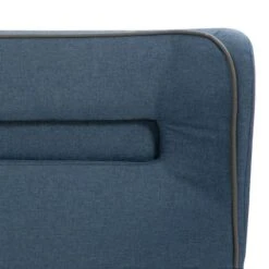 Lit Avec LED Et Matelas Bleu Tissu 120 X 200 Cm -Pas Cher Lit Magasin lit avec led et matelas bleu tissu 120 x 200 cm 8719883712048 778589