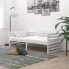 Lit Avec Matelas 90x200 Cm Blanc Bois De Pin Massif 18 -Pas Cher Lit Magasin lit avec matelas 90x200 cm blanc bois de pin massif 3666722244008 1101379