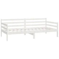 Lit Avec Matelas 90x200 Cm Blanc Bois De Pin Massif 8 -Pas Cher Lit Magasin lit avec matelas 90x200 cm blanc bois de pin massif 3666722743259 1100933