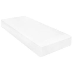 Lit Avec Matelas 90x200 Cm Blanc Bois De Pin Massif 8 -Pas Cher Lit Magasin lit avec matelas 90x200 cm blanc bois de pin massif 3666722743259 1100934