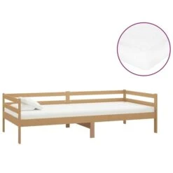Lit Avec Matelas 90x200 Cm Marron Miel Bois De Pin Massif 13 Lit Avec Matelas 90x200 Cm Marron Miel Bois De Pin Massif -Pas Cher Lit Magasin lit avec matelas 90x200 cm marron miel bois de pin massif 3666722244640 1100601