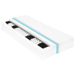 Lit Avec Matelas Et éclairage USB Gris Clair Velours 90x200 Cm 2 -Pas Cher Lit Magasin lit avec matelas et eclairage usb gris clair velours 90x200 cm 3666722248068 1094450