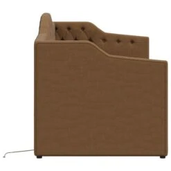 Lit Avec Matelas Et éclairage USB Marron Tissu 90x200 Cm 7 20 Lit Avec Matelas Et éclairage USB Marron Tissu 90x200 Cm 7 -Pas Cher Lit Magasin lit avec matelas et eclairage usb marron tissu 90x200 cm 3666722623025 1401400