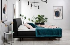 Lit Boxspring 140x200 Cm Tissu Noir Sommier Et Matelas Inclus Mastera 26 Lit Boxspring 140x200 Cm Tissu Noir Sommier Et Matelas Inclus Mastera -Pas Cher Lit Magasin lit boxspring 140x200 cm tissu noir sommier et matelas inclus mastera 3666722018661 1309234