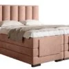 Lit Boxspring électrique Tissu Rose Avec Matelas Et Surmatelas Arkos -Pas Cher Lit Magasin lit boxspring electrique tissu rose avec matelas et surmatelas arkos 5904484029067 1424936