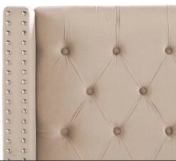 Lit Capitonné Chesterfield Velours Beige Klouto 180x200 Cm 16 Lit Capitonné Chesterfield Velours Beige Klouto 180x200 Cm -Pas Cher Lit Magasin lit capitonne chesterfield velours beige klouto 180x200 cm 3666722911726 1479380