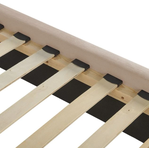 Lit Capitonné Chesterfield Velours Beige Klouto 180x200 Cm 10 Lit Capitonné Chesterfield Velours Beige Klouto 180x200 Cm – Image 8