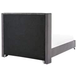 Lit Capitonné Chesterfield Velours Gris Klouto 160x200 Cm -Pas Cher Lit Magasin lit capitonne chesterfield velours gris klouto 160x200 cm 3666722911405 1479397