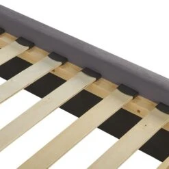 Lit Capitonné Chesterfield Velours Gris Klouto 160x200 Cm -Pas Cher Lit Magasin lit capitonne chesterfield velours gris klouto 160x200 cm 3666722911405 1479398