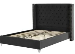 Lit Capitonné Chesterfield Velours Noir Klouto 140x190 Cm 12 Lit Capitonné Chesterfield Velours Noir Klouto 140x190 Cm -Pas Cher Lit Magasin lit capitonne chesterfield velours noir klouto 140x190 cm 3666722911351 1479415