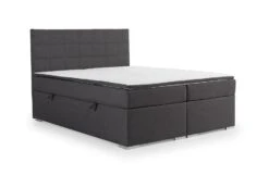 Lit Chambre D'hôtel Avec Matelas Tissu Gris Alko -Pas Cher Lit Magasin lit chambre d hotel avec matelas tissu gris alko 5904484019563 1424431