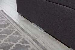 Lit Chambre D'hôtel Avec Matelas Tissu Gris Alko -Pas Cher Lit Magasin lit chambre d hotel avec matelas tissu gris alko 5904484019563 1424436