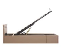 Lit Coffre à LED Simili Cuir Beige Rundi 140x200 Cm 19 Lit Coffre à LED Simili Cuir Beige Rundi 140x200 Cm -Pas Cher Lit Magasin lit coffre a led simili cuir beige rundi 140x200 cm 3666722557740 386601