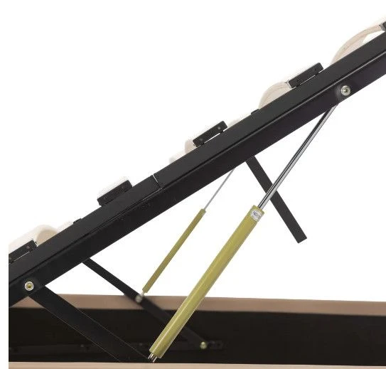 Lit Coffre à LED Simili Cuir Beige Rundi 140x200 Cm 10 Lit Coffre à LED Simili Cuir Beige Rundi 140x200 Cm – Image 8