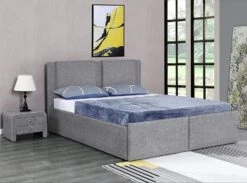 Lit Coffre Avec 2 Tiroirs 180x200 Cm Tissu Gris Clair Jorn 11 Lit Coffre Avec 2 Tiroirs 180x200 Cm Tissu Gris Clair Jorn -Pas Cher Lit Magasin lit coffre avec 2 tiroirs 180x200 cm tissu gris clair folki 3557630032088 688938