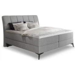 Lit Coffre Avec Matelas Tissu Gris Erato 160x200 Cm 9 Lit Coffre Avec Matelas Tissu Gris Erato 160x200 Cm -Pas Cher Lit Magasin lit coffre avec matelas tissu gris aderito 160x200 cm 3327480050668 392175