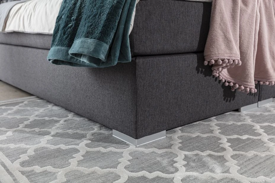 Lit Coffre Boxspring Simili Cuir Noir Avec Matelas Et Surmatelas Kavin 12 Lit Coffre Boxspring Simili Cuir Noir Avec Matelas Et Surmatelas Kavin – Image 10