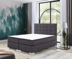 Lit Coffre Boxspring Simili Cuir Noir Avec Matelas Et Surmatelas Kavin 27 Lit Coffre Boxspring Simili Cuir Noir Avec Matelas Et Surmatelas Kavin -Pas Cher Lit Magasin lit coffre boxspring simili cuir noir avec matelas et surmatelas kavin 3666722635127 1422041