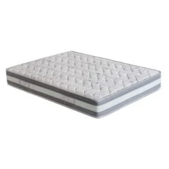 Lit Coffre Capitonné Velours Argent 160 Kim + Matelas Mémoire 24 Cm -Pas Cher Lit Magasin lit coffre capitonne velours argent 160 kim matelas memoire 24 cm 76277