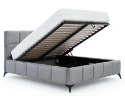 Lit Coffre Moderne 140x200 Cm Capitonné Tissu Doux Vert Mister 7 Lit Coffre Moderne 140x200 Cm Capitonné Tissu Doux Vert Mister -Pas Cher Lit Magasin lit coffre moderne 140x200 cm capitonne tissu doux vert mister 5904484008581 1339743