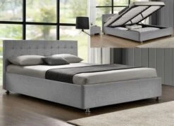 Lit Coffre Tissu Gris Clair Comett 160x200 Cm 6 Lit Coffre Tissu Gris Clair Comett 160x200 Cm -Pas Cher Lit Magasin lit coffre tissu gris clair comett 160x200 cm 3557630029866 665133