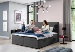 Lit Continental Capitonné Tissu Gris Clair Chiné Weber 28 Lit Continental Capitonné Tissu Gris Clair Chiné Weber -Pas Cher Lit Magasin lit continental capitonne tissu gris clair chine weber 3666722602648 1397322