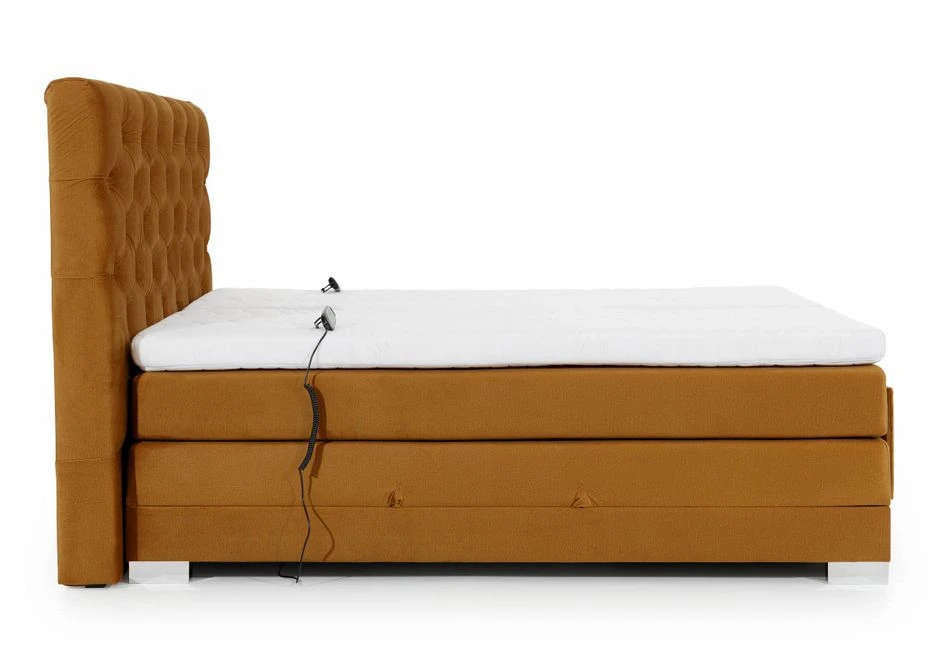 Lit Continental électrique Tissu Gris Foncé Avec Matelas Et Surmatelas Karmen 17 Lit Continental électrique Tissu Gris Foncé Avec Matelas Et Surmatelas Karmen – Image 15