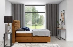 Lit Continental électrique Velours Moutarde Avec Matelas Et Surmatelas Karmen 32 Lit Continental électrique Velours Moutarde Avec Matelas Et Surmatelas Karmen -Pas Cher Lit Magasin lit continental electrique velours moutarde avec matelas et surmatelas karmen 3666722726832 1427816