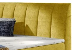 Lit Continental Matelassé Tissu Jaune Florencia -Pas Cher Lit Magasin lit continental matelasse tissu jaune florencia 3666722602310 1397038