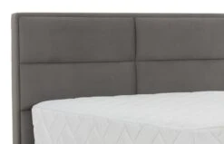 Lit Continental Velours Marron Meuse Tiempo Avec Matelas 30 Cm En Latex Et Pied Métal Noir -Pas Cher Lit Magasin lit continental velours marron meuse tiempo avec matelas 30 cm en latex et pied metal noir 5904484023102 1397952
