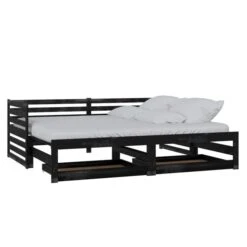 Lit Coulissant 2x(90x200) Cm Noir Bois De Pin Massif 4 12 Lit Coulissant 2x(90x200) Cm Noir Bois De Pin Massif 4 -Pas Cher Lit Magasin lit coulissant 2x 90x200 cm noir bois de pin massif 3666722244992 1099573