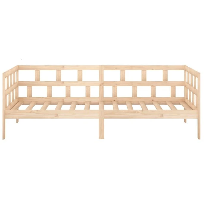 Lit De Jour Bois Massif De Pin 80x200 Cm 10 Lit De Jour Bois Massif De Pin 80x200 Cm – Image 8