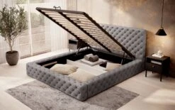 Lit Design Avec Tête De Lit Et Coffre De Rangement Capitonné Simili Cuir Gris Prince 15 Lit Design Avec Tête De Lit Et Coffre De Rangement Capitonné Simili Cuir Gris Prince -Pas Cher Lit Magasin lit design avec tete de lit et coffre de rangement capitonne simili cuir gris prince 3666722954891 1503281