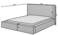 Lit Design Avec Tête De Lit Et Coffre De Rangement Capitonné Simili Cuir Gris Prince 21 Lit Design Avec Tête De Lit Et Coffre De Rangement Capitonné Simili Cuir Gris Prince -Pas Cher Lit Magasin lit design avec tete de lit et coffre de rangement capitonne simili cuir gris prince 3666722954891 1503287