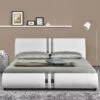 Lit Design Blanc Musty 140x190 Cm 2 Lit Design Blanc Musty 140x190 Cm -Pas Cher Lit Magasin lit design blanc musty 140x190 cm 3760218352205 325674