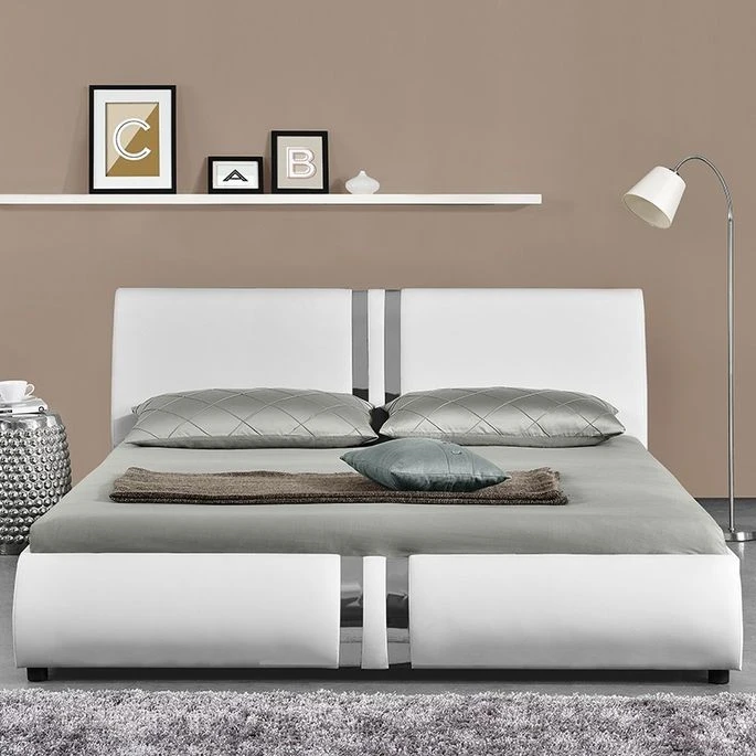 Lit Design Blanc Musty 140x190 Cm 3 Lit Design Blanc Musty 140x190 Cm