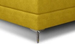 Lit Design Continental Avec Tête De Lit Capitonnée Strass Tissu Jaune Banky -Pas Cher Lit Magasin lit design continental avec tete de lit capitonnee strass tissu jaune banky 3666722601009 1397542