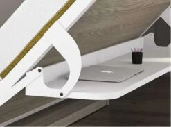 Lit Escamotable 90x180 Cm Avec Bureau Et Bibliothèque Spacio 24 Lit Escamotable 90x180 Cm Avec Bureau Et Bibliothèque Spacio -Pas Cher Lit Magasin lit escamotable 90x180 cm avec bureau et bibliotheque spacio 3666722639651 1417305