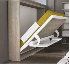 Lit Escamotable 90x180 Cm Avec Bureau Et Bibliothèque Spacio 26 Lit Escamotable 90x180 Cm Avec Bureau Et Bibliothèque Spacio -Pas Cher Lit Magasin lit escamotable 90x180 cm avec bureau et bibliotheque spacio 3666722639651 1417307