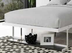 Lit Escamotable Avec Canapé Tissu Barko 160x200 Cm -Pas Cher Lit Magasin lit escamotable avec canape tissu barko 160x200 cm 3666722658157 1409396