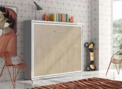 Lit Escamotable Horizontal 80x190 Cm Valeria - Pieds Synchronisés -Pas Cher Lit Magasin lit escamotable horizontal 80x190 cm valeria pieds synchronises 3666722676144 1408060